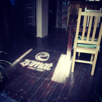 Zamat Cafe outside
