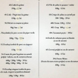 Casa Ludușană Menu