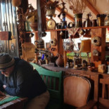 Pizza Iris À l'intérieur