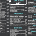 Viki Fast-food Carte