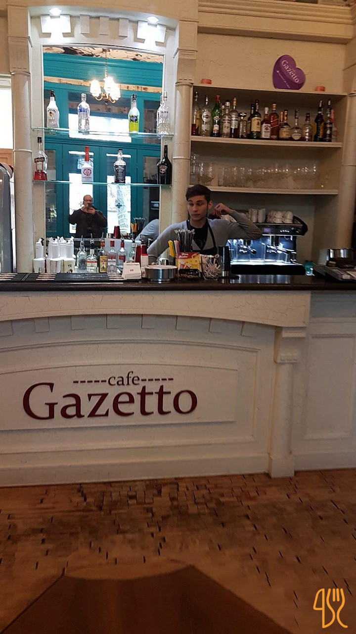 Gazetto Cafe Exterior