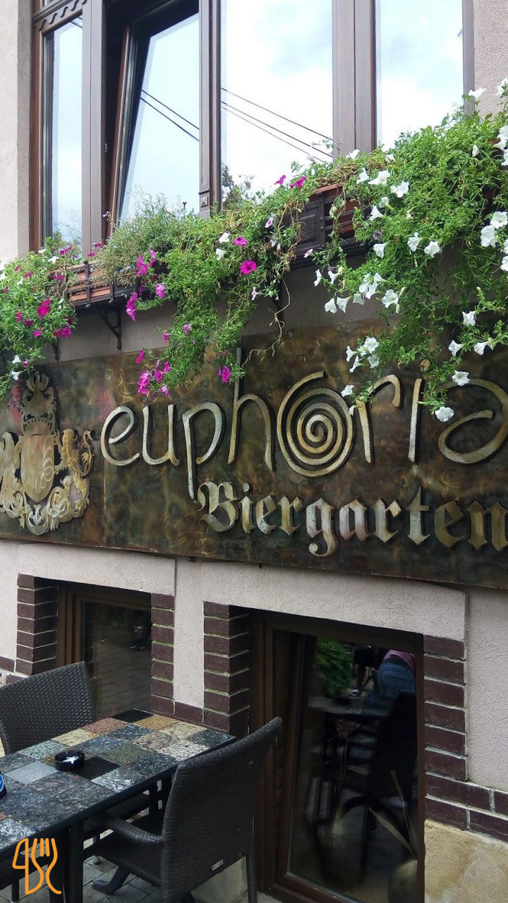 Euphoria Biergarten Exterior