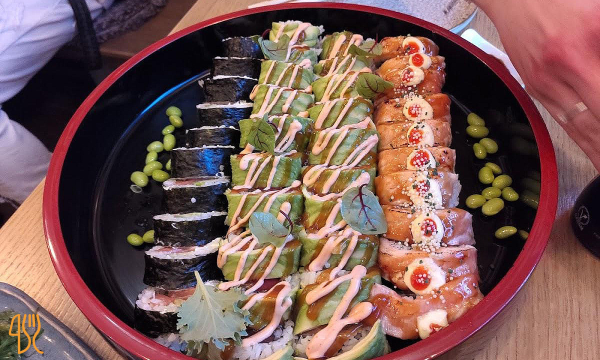 Sushi On Fire Mâncare