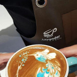 Lavander Cafe Bebida