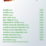 Teia Fast Food Meniu