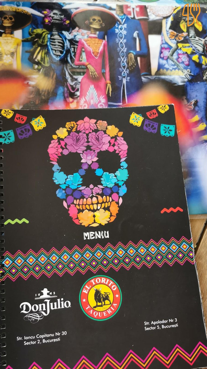 Taqueria El Torito Meniu