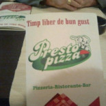 Restaurant Presto Pizza Meniu