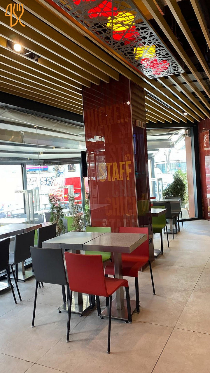 Chicken Staff À l'intérieur