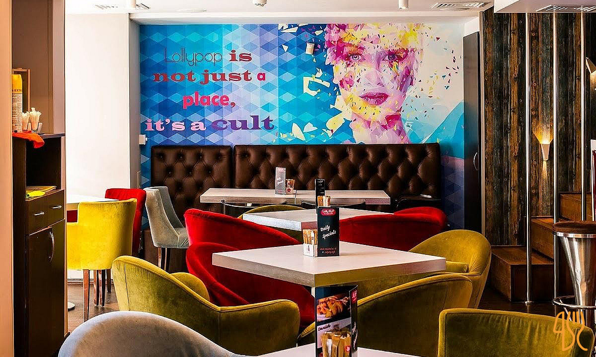 Lolly Pop Lounge Café În interior