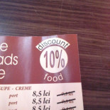 Micul Paris Meniu