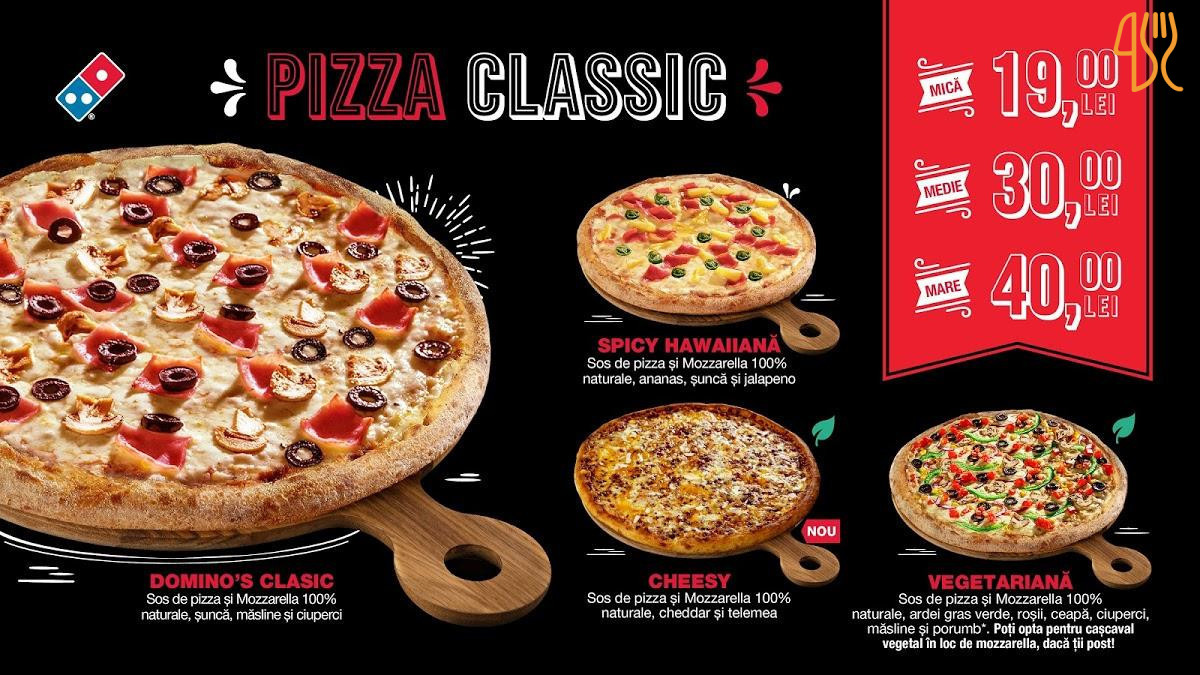 Domino's Pizza Unirii Meniu