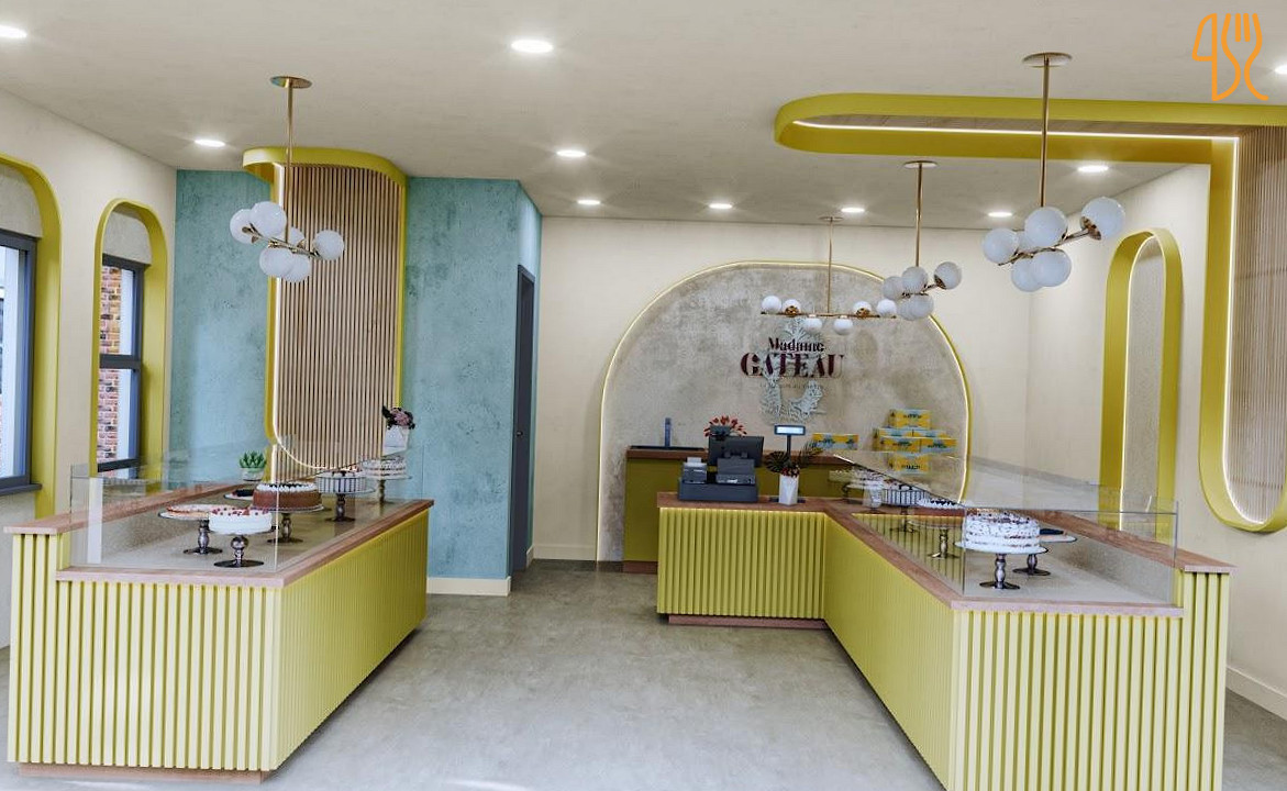 Cofetaria Madame Gateau În interior