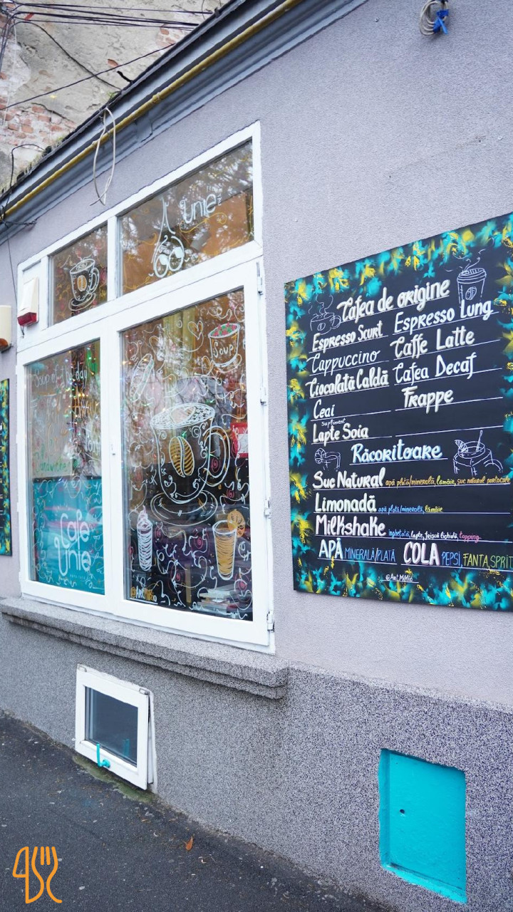 Cafe Unie Meniu