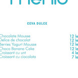 Cafe Unie Meniu