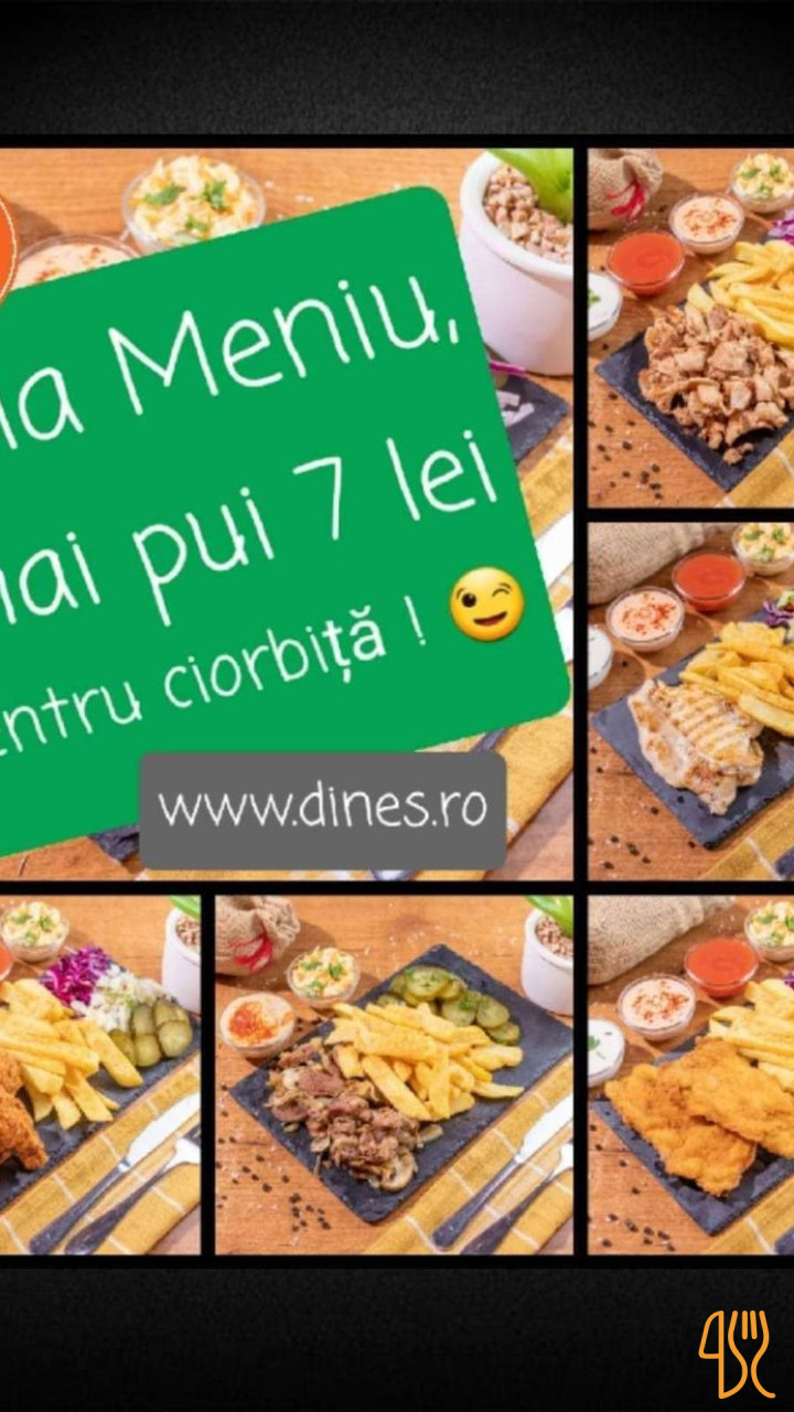 DINES FOOD Rond Coşbuc Meniu