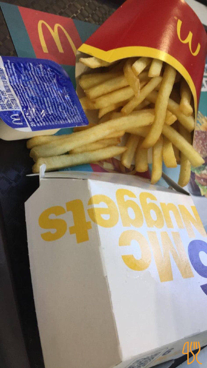 Mcdonald's Meniu