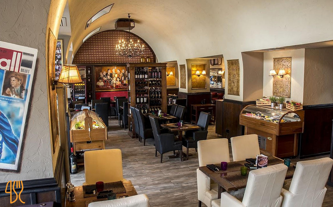 Trattoria Il Calcio Floreasca În interior