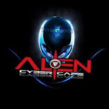 Alien Cyber Cafe Logo