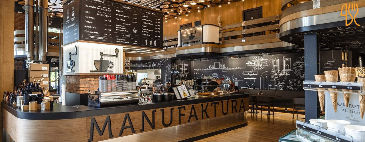 Manufaktura Mega Mall În interior