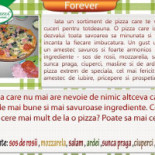 Forever Pizza Romania Meniu