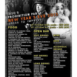 Fabs Clubs, &lounge Meniu