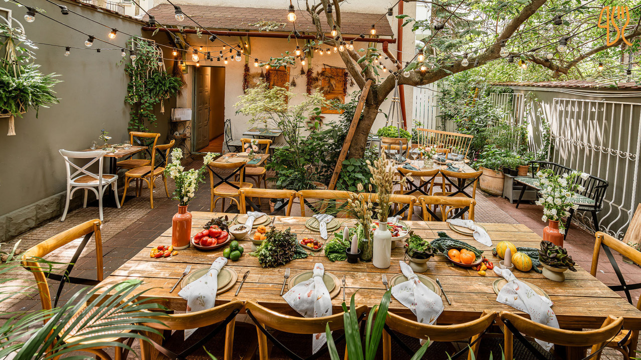 Bacania Veche Romana Delicatese Gradina În interior