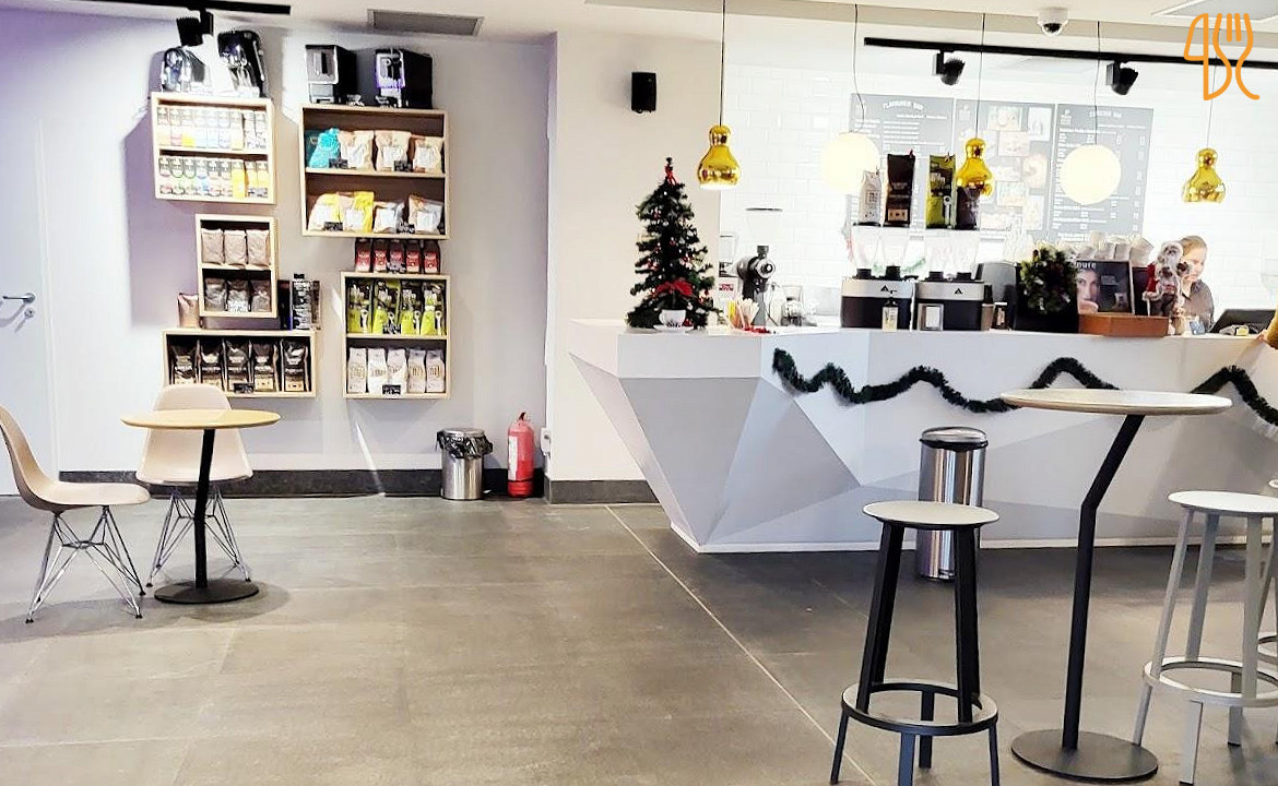 Tchibo Coffee Service Shop Cafe În interior