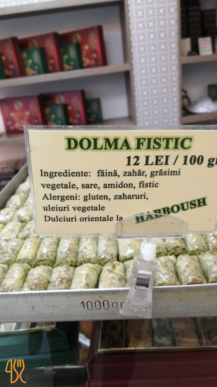 Habbush Dulciuri Orientale Meniu