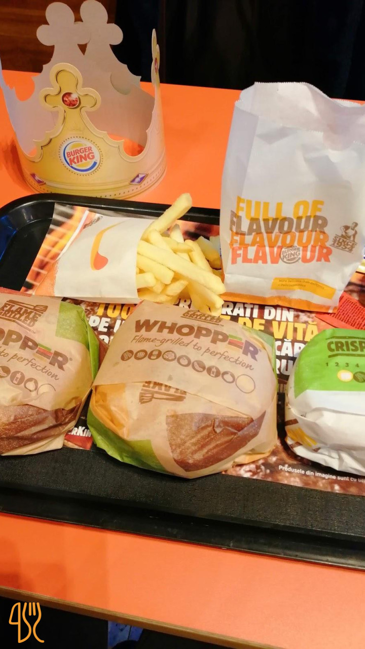 Burger King Meniu