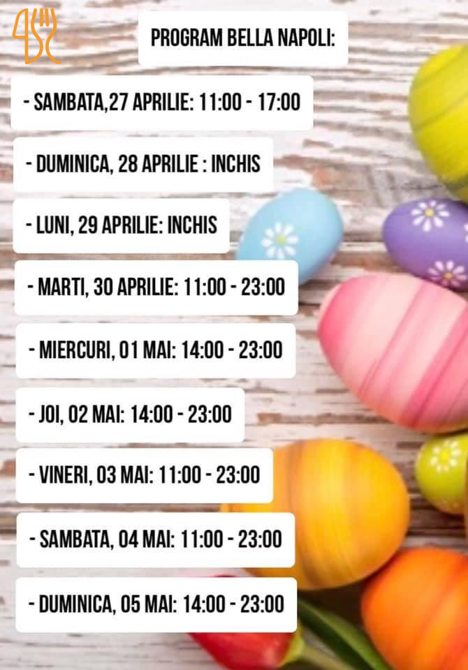 Bella Napoli Meniu
