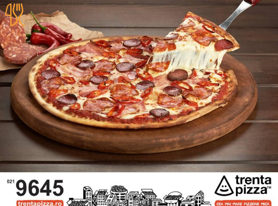 Trenta Pizza Berceni Meniu