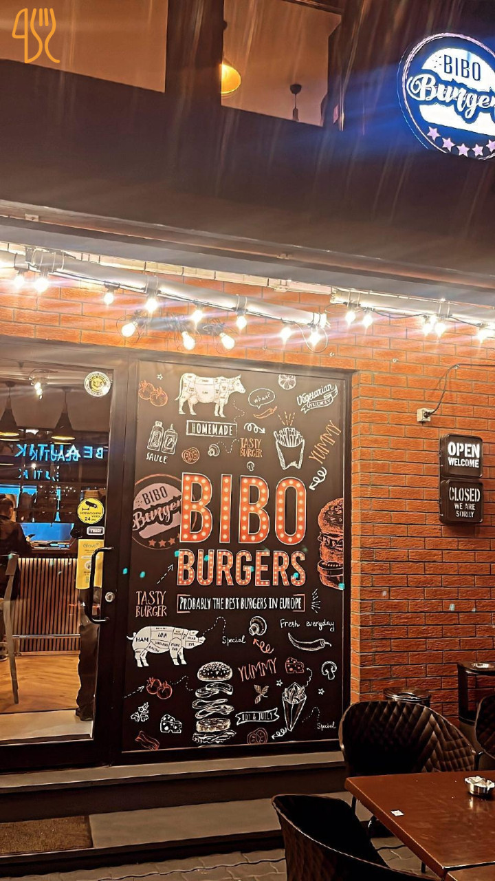 Bibo Burgers Meniu