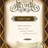 Gala Cafe Meniu