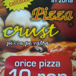 Pizza Crust Pizza Pe Vatra Meniu