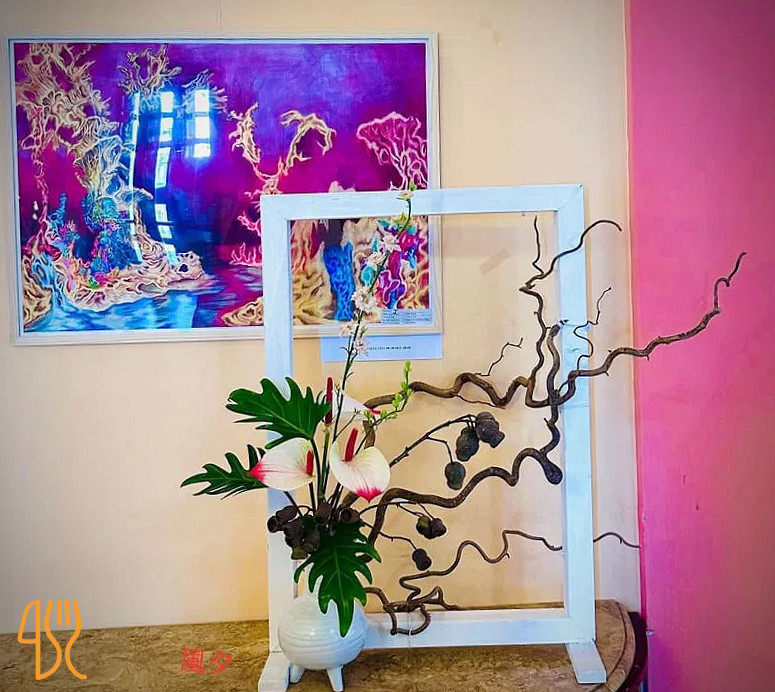 Ingrid Line Deco Artist Name Fēng Xī Fuyu Evening Breeze) În interior