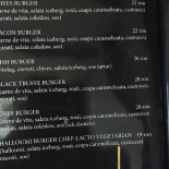 Chef Burger Meniu