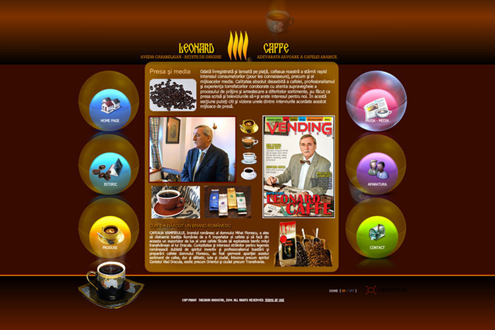 Leonard Caffe Meniu