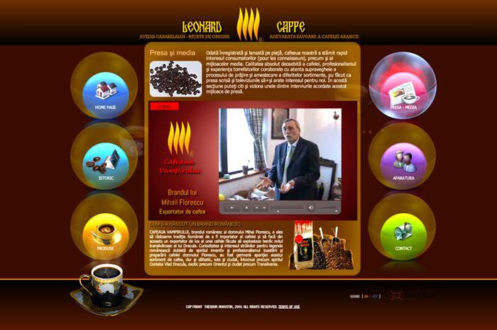 Leonard Caffe Meniu