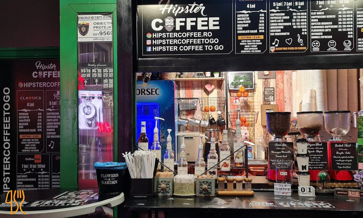 Hipster Coffee To Go Meniu
