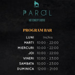 Parol Bistro Art Concept Meniu