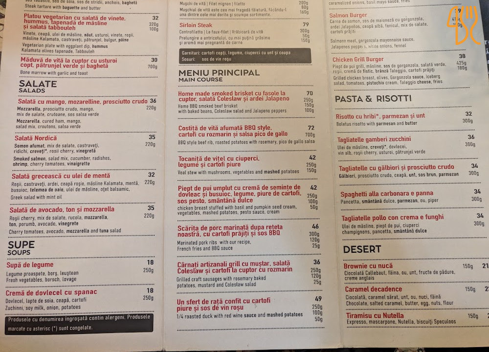 Colin's Gastro Pub Meniu