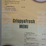 Crispy&fresh Meniu