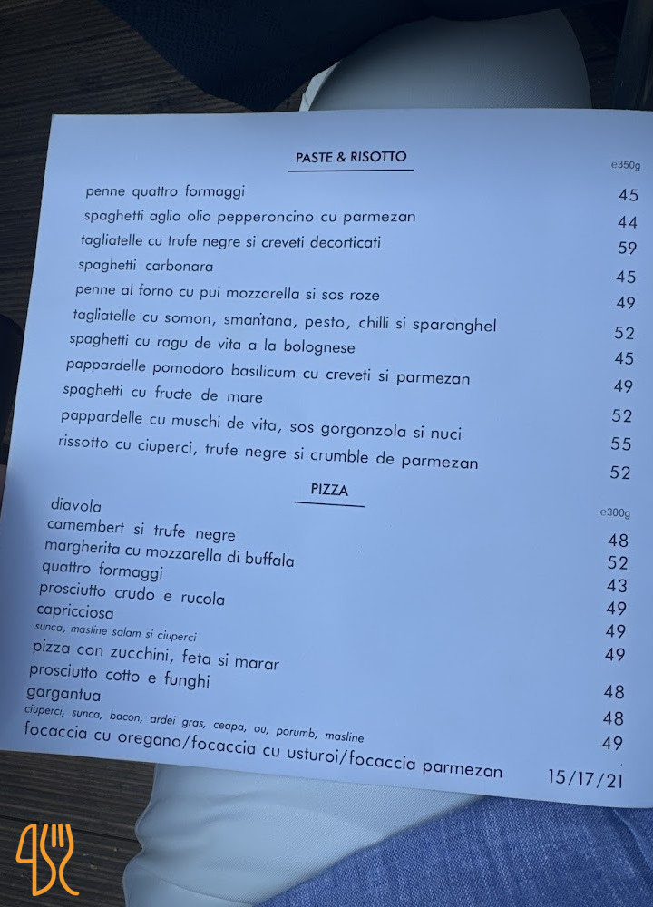 Gargantua Meniu