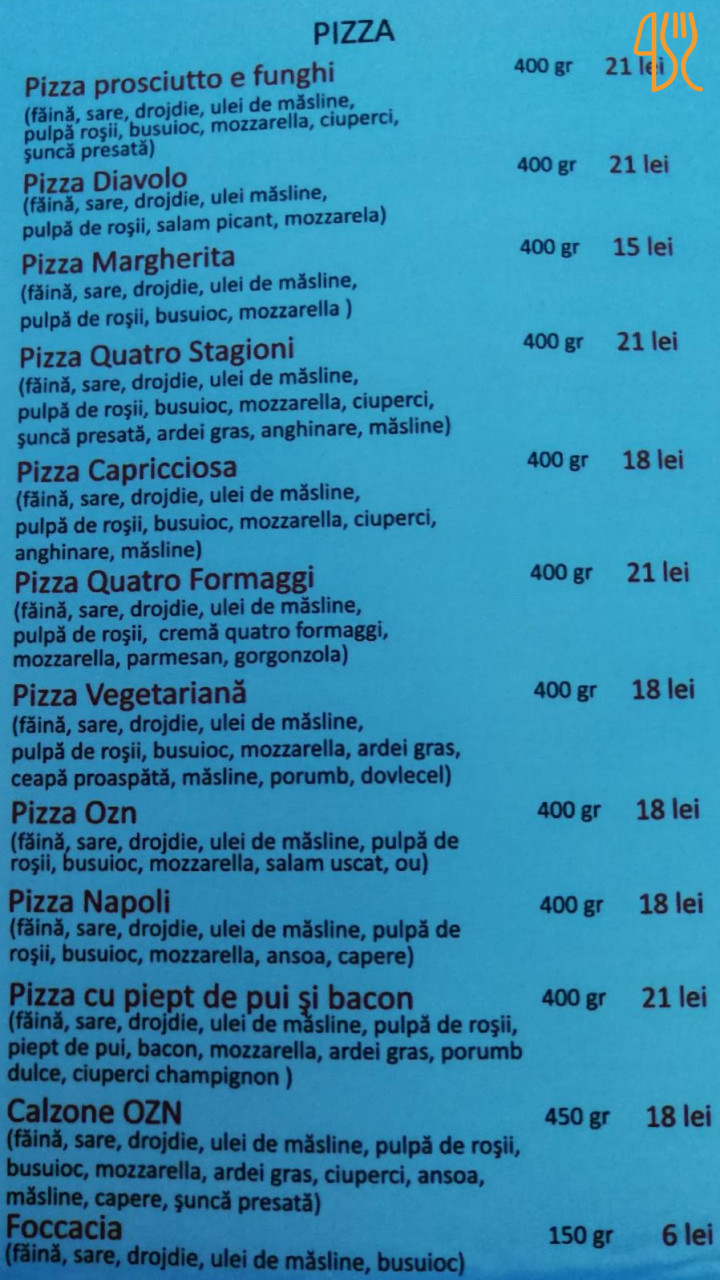 Etu Pizza Grill În interior