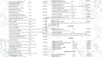 Pizzeria Tonight Carta