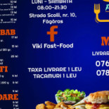 Viki Fast-food Meniu