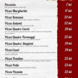 Trentino Bistro&pool Meniu