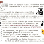 Grenier Braserie Carta