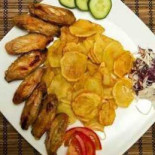 Pollo Carbone Nourriture