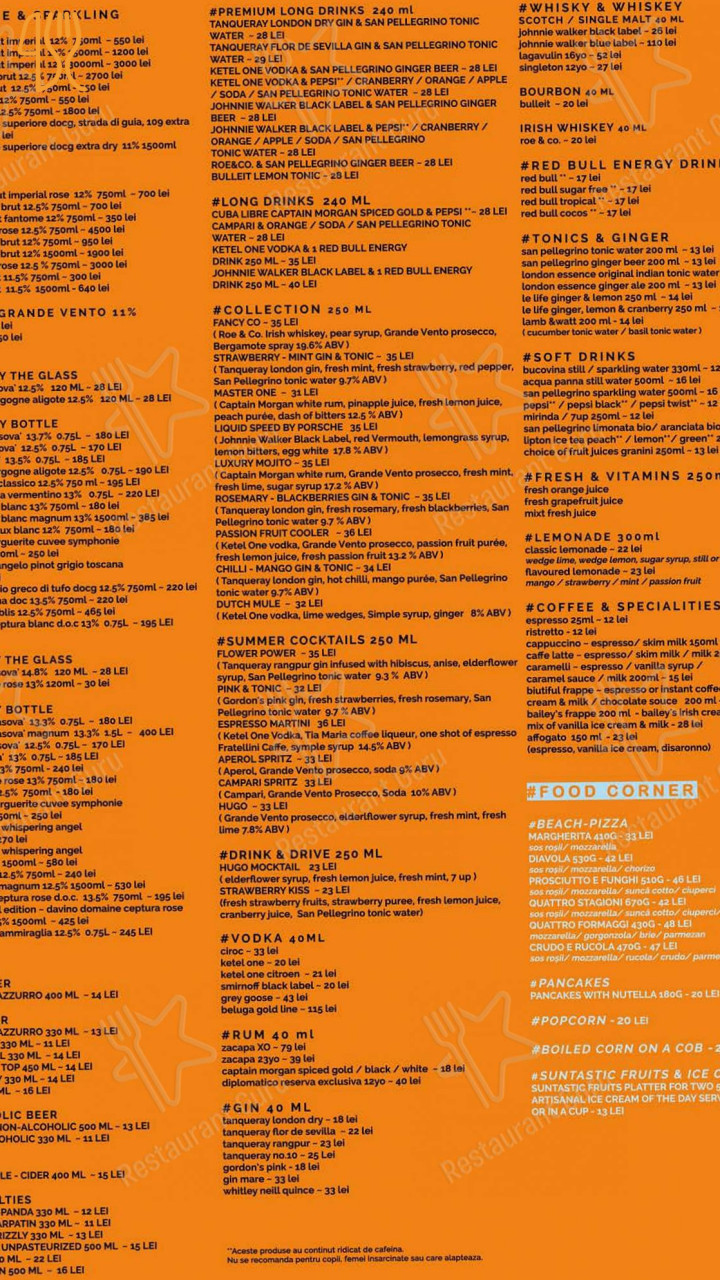 Fratelli Beach Carta